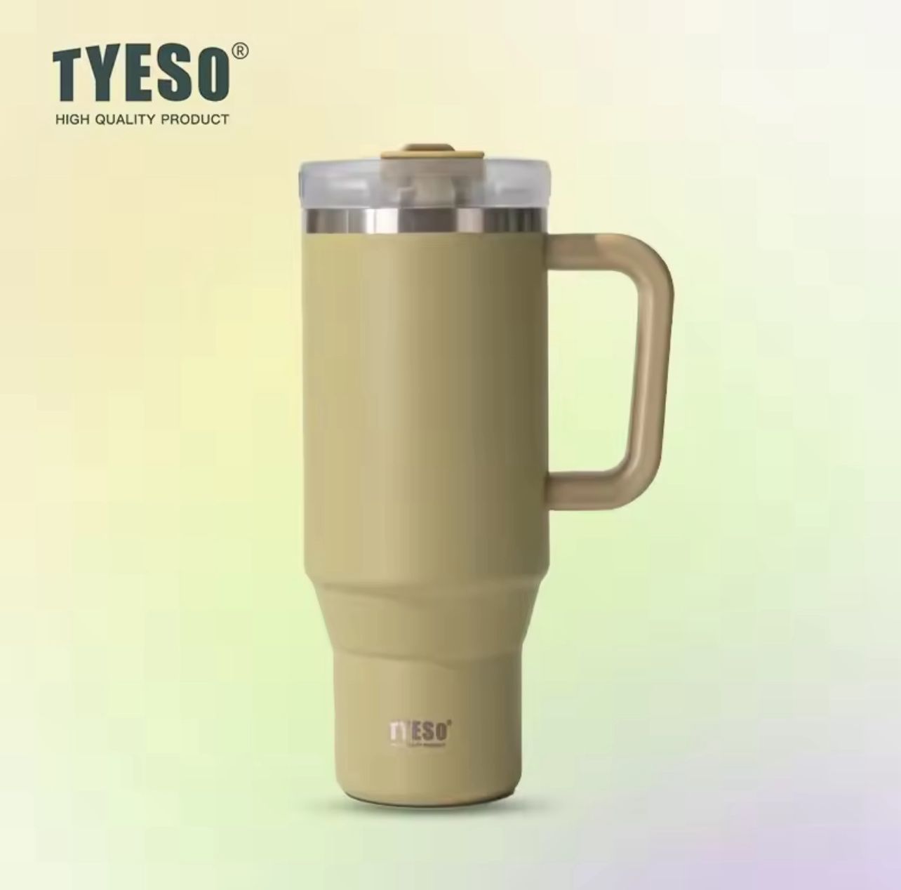 TYESO LARGE VACUUM INSULATED tumbler and COFFEE CUP 900ML