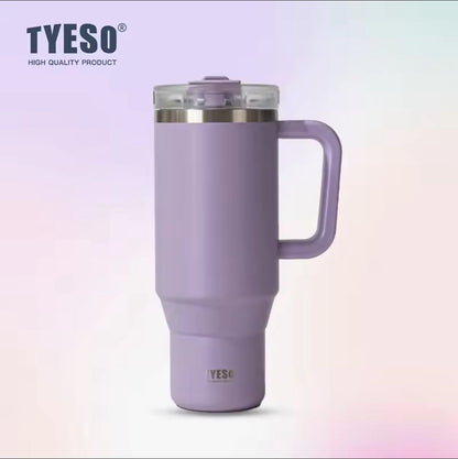 TYESO LARGE VACUUM INSULATED tumbler and COFFEE CUP 900ML