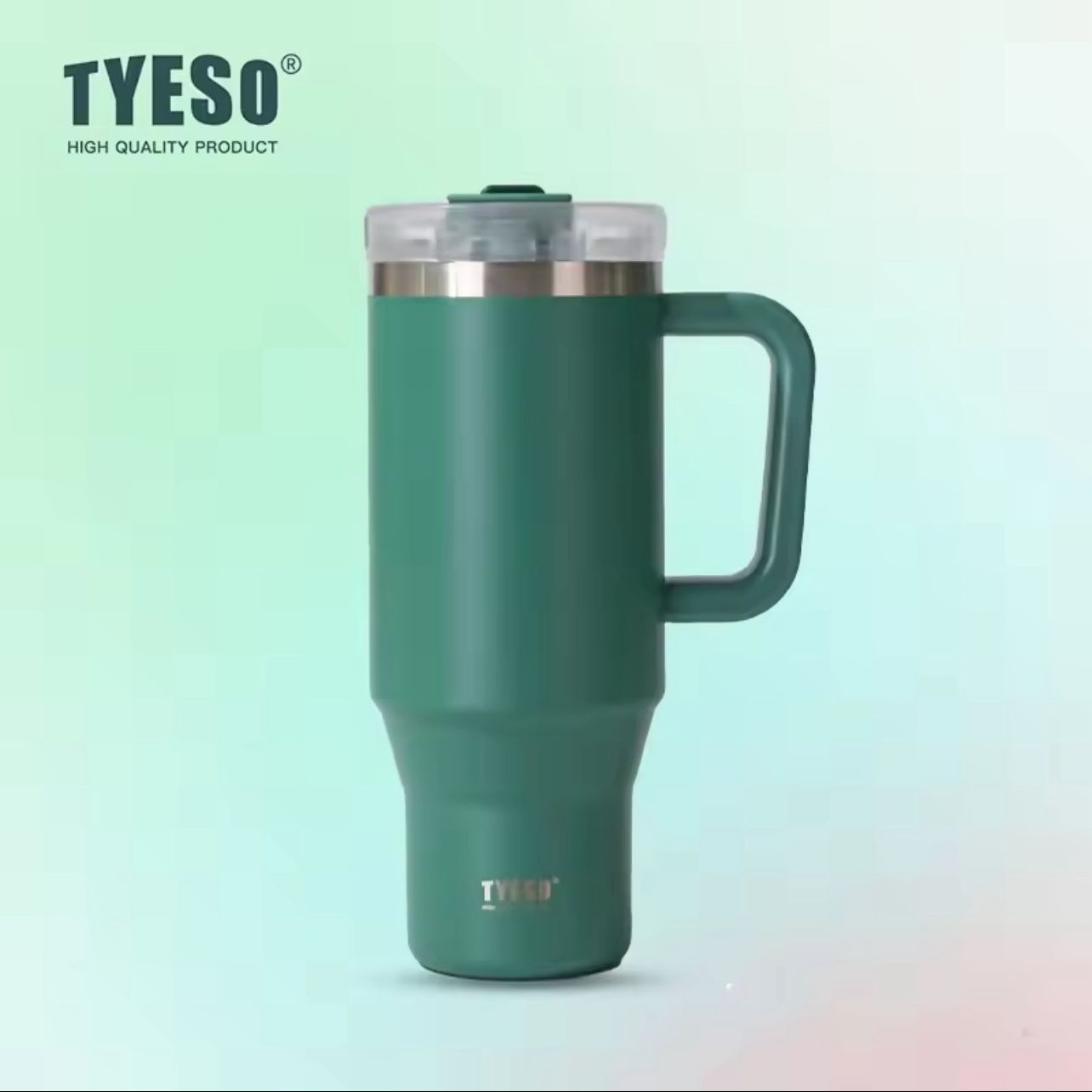 TYESO LARGE VACUUM INSULATED tumbler and COFFEE CUP 900ML